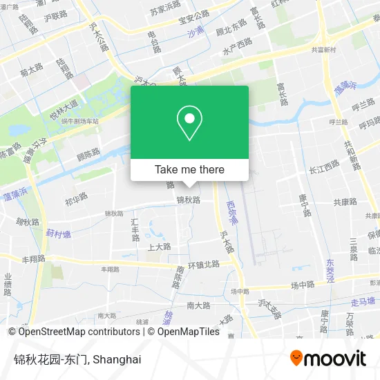 锦秋花园-东门 map