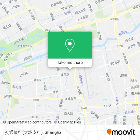 交通银行(大场支行) map