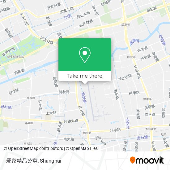 爱家精品公寓 map