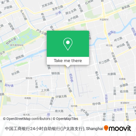 中国工商银行24小时自助银行(沪太路支行) map