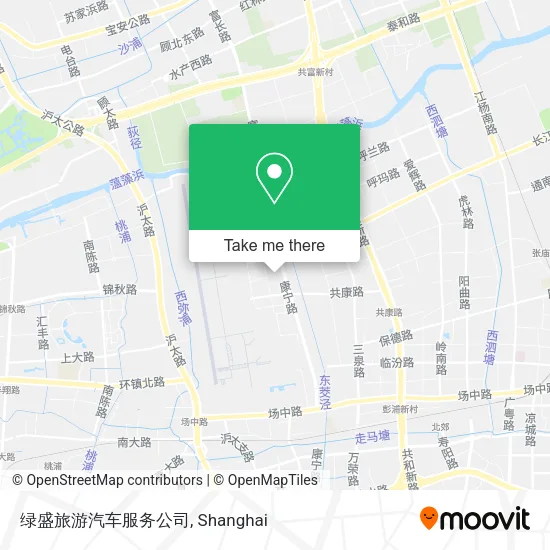 绿盛旅游汽车服务公司 map