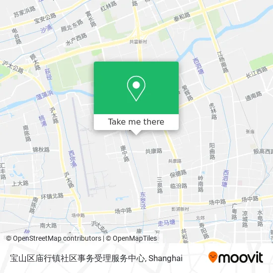 宝山区庙行镇社区事务受理服务中心 map