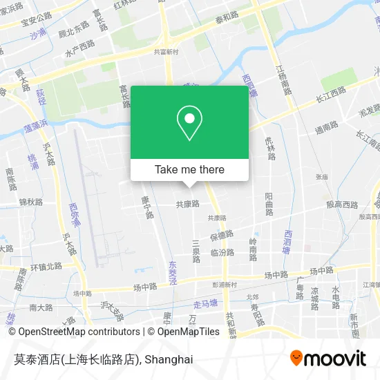 莫泰酒店(上海长临路店) map
