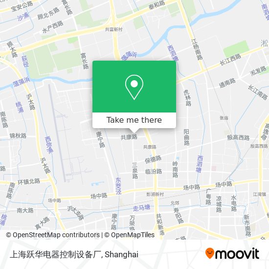 上海跃华电器控制设备厂 map