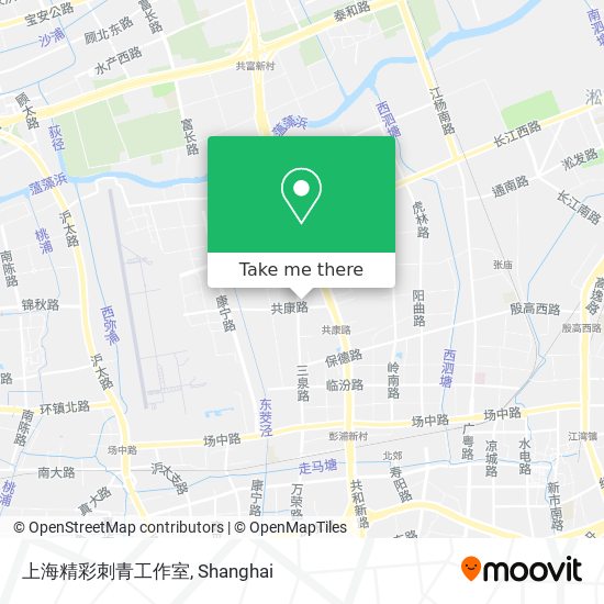 上海精彩刺青工作室 map