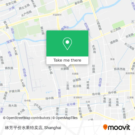 林芳平价水果特卖店 map