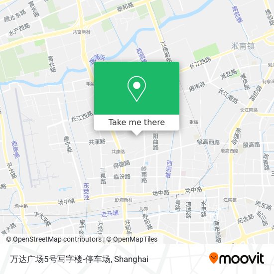 万达广场5号写字楼-停车场 map