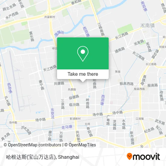 哈根达斯(宝山万达店) map