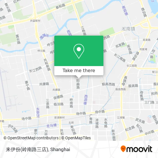来伊份(岭南路三店) map