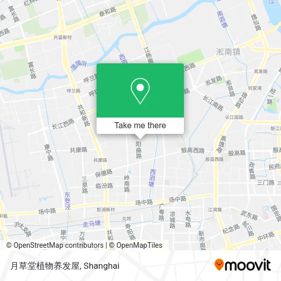 月草堂植物养发屋 map