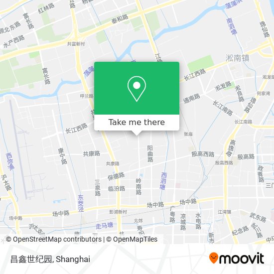 昌鑫世纪园 map