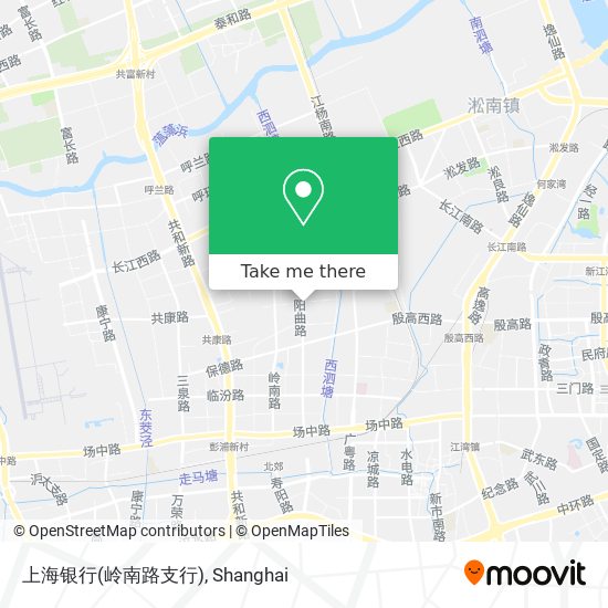 上海银行(岭南路支行) map