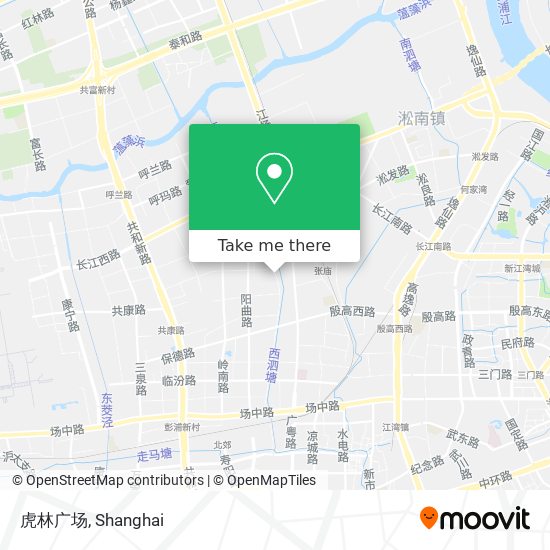 虎林广场 map