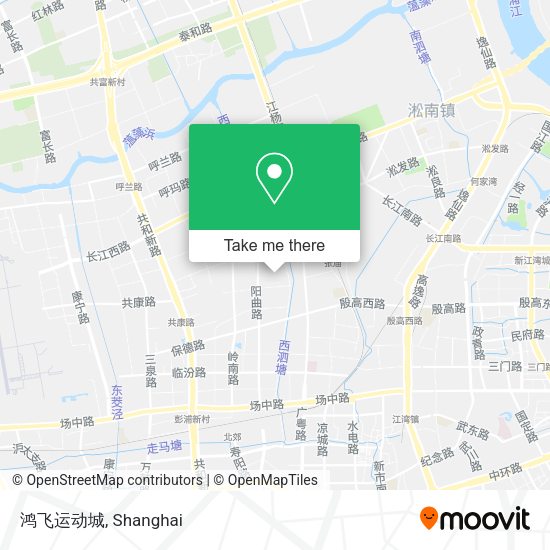 鸿飞运动城 map