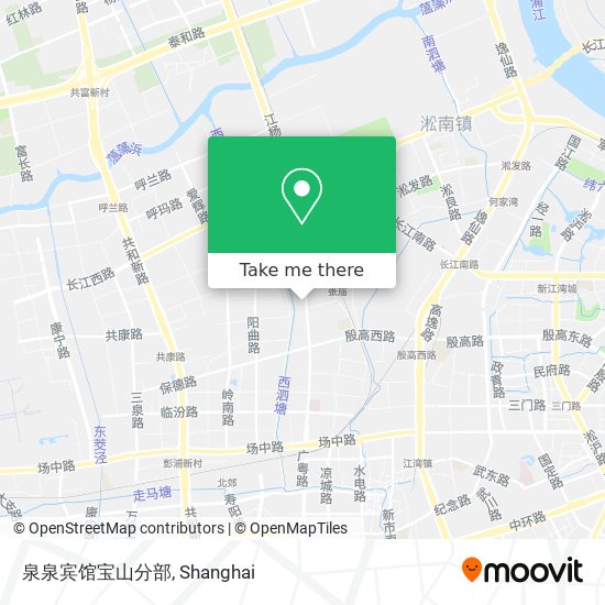 泉泉宾馆宝山分部 map