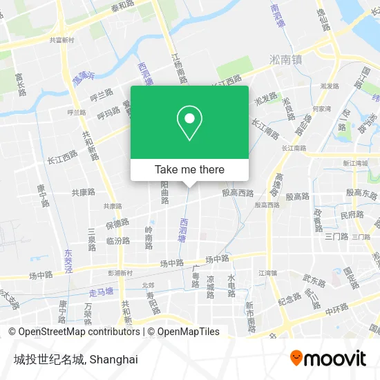 城投世纪名城 map