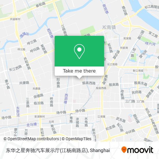 东华之星奔驰汽车展示厅(江杨南路店) map