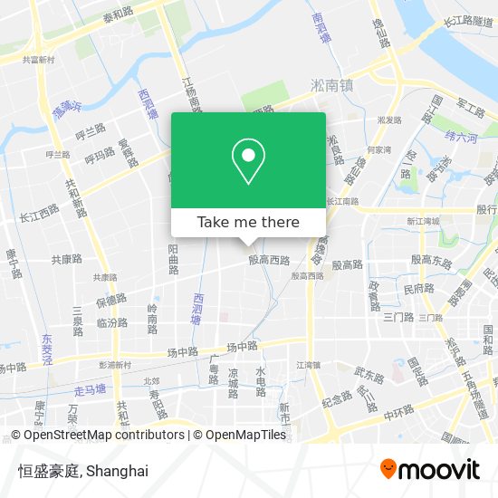 恒盛豪庭 map