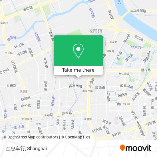 金忠车行 map