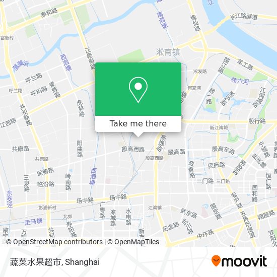 蔬菜水果超市 map