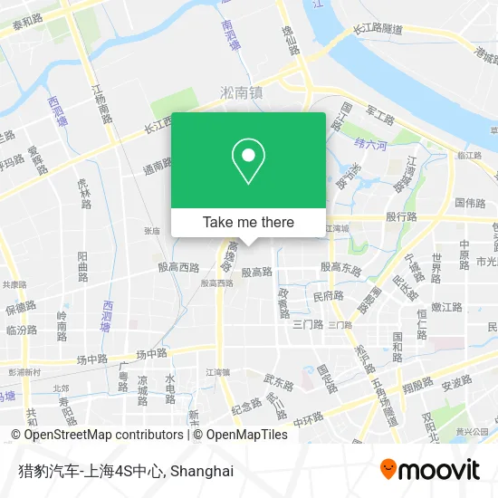 猎豹汽车-上海4S中心 map
