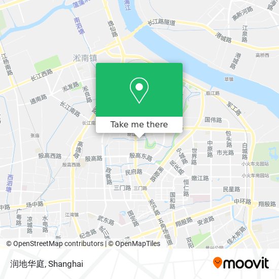 润地华庭 map