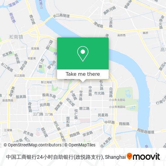 中国工商银行24小时自助银行(政悦路支行) map