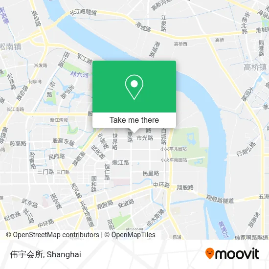 伟宇会所 map