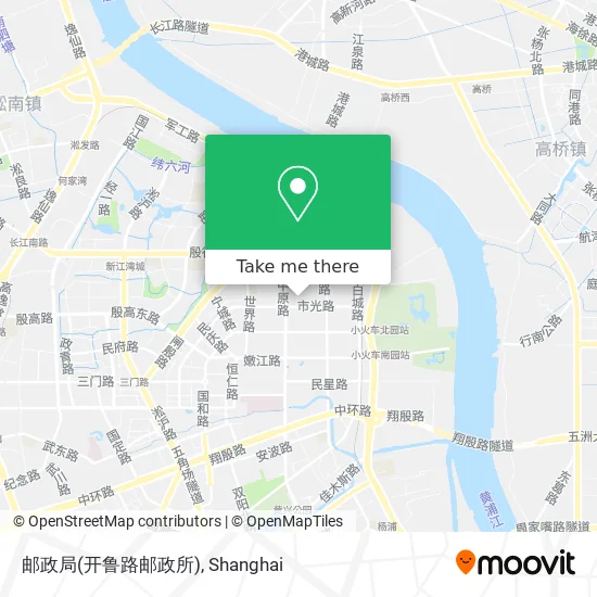邮政局(开鲁路邮政所) map