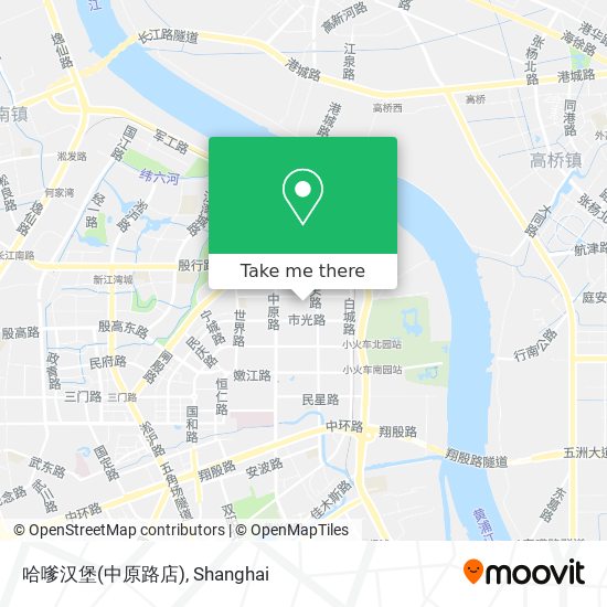 哈嗲汉堡(中原路店) map