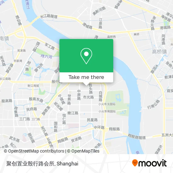 聚创置业殷行路会所 map