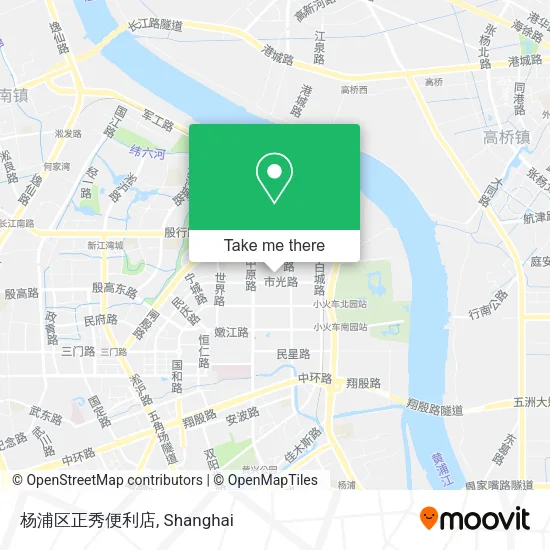 杨浦区正秀便利店 map