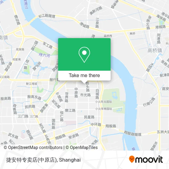 捷安特专卖店(中原店) map