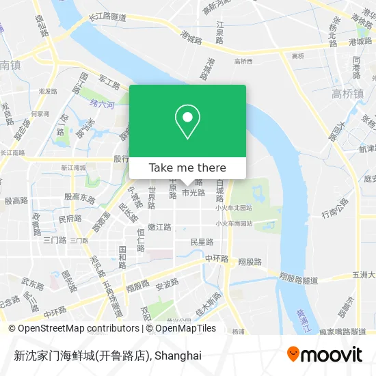 新沈家门海鲜城(开鲁路店) map