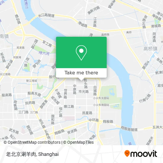 老北京涮羊肉 map