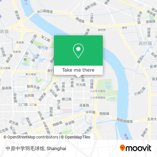 中原中学羽毛球馆 map