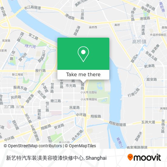 新艺特汽车装潢美容喷漆快修中心 map