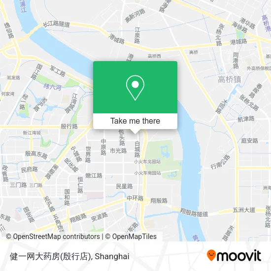 健一网大药房(殷行店) map