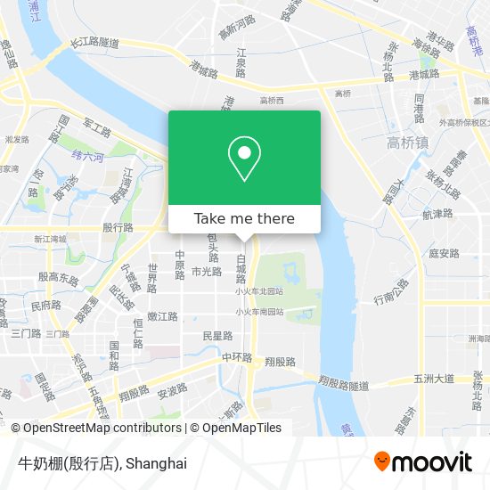 牛奶棚(殷行店) map