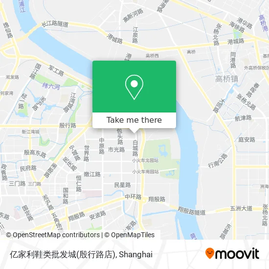 亿家利鞋类批发城(殷行路店) map