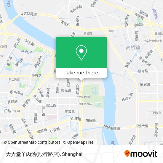 大弄堂羊肉汤(殷行路店) map