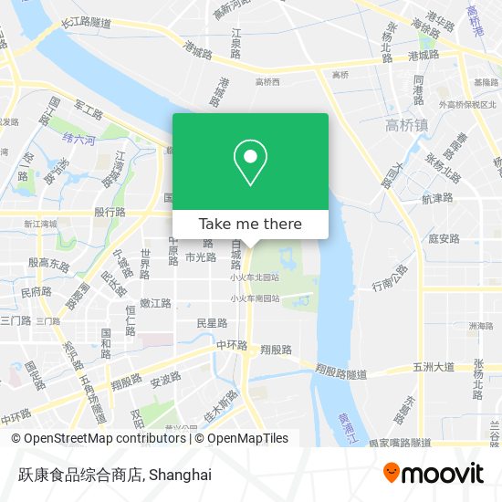 跃康食品综合商店 map
