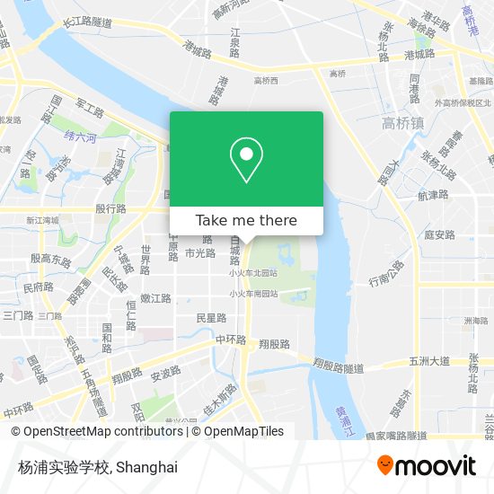 杨浦实验学校 map