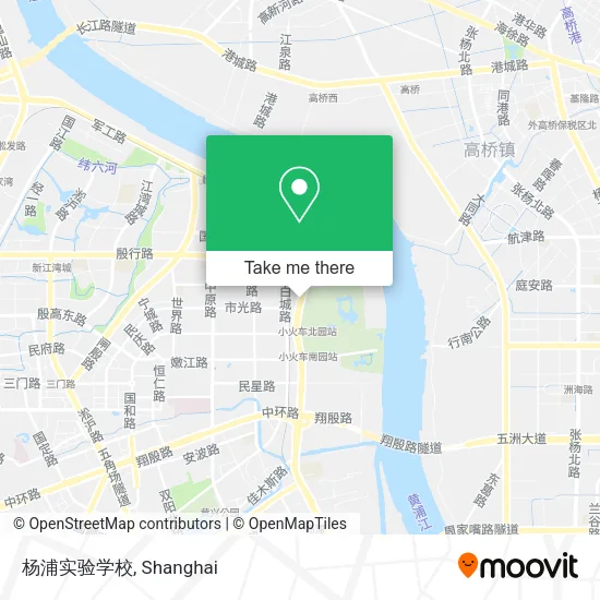 杨浦实验学校 map