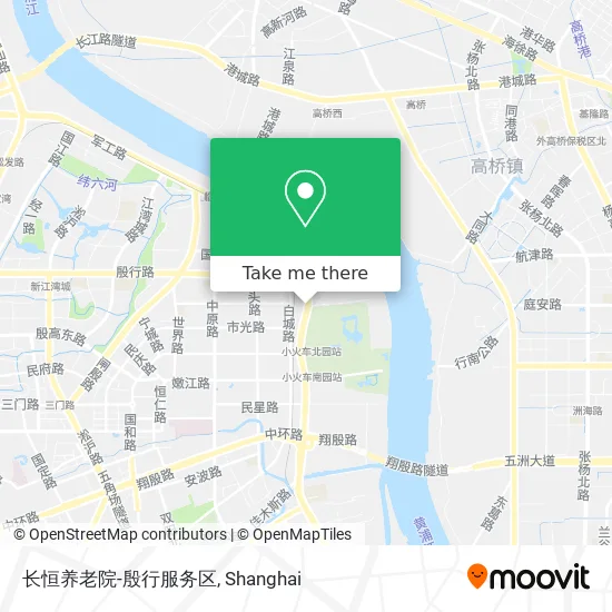 长恒养老院-殷行服务区 map