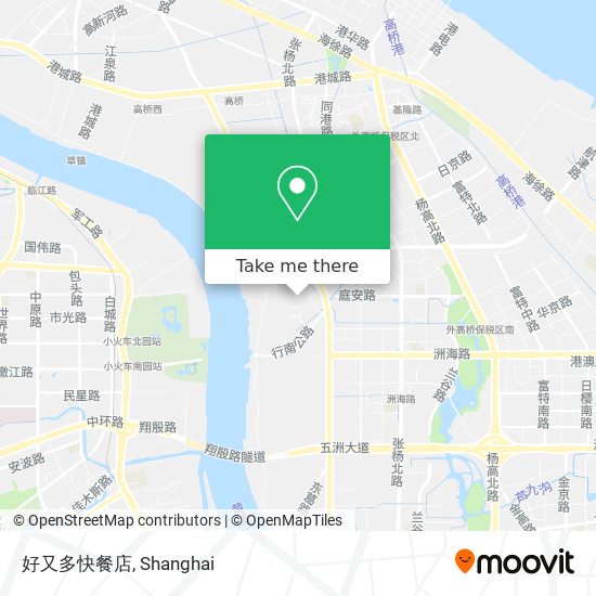 好又多快餐店 map