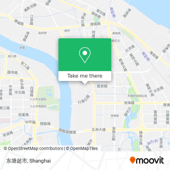 东塘超市 map