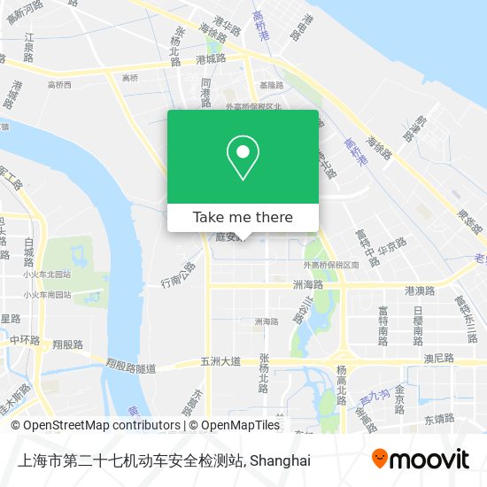 上海市第二十七机动车安全检测站 map