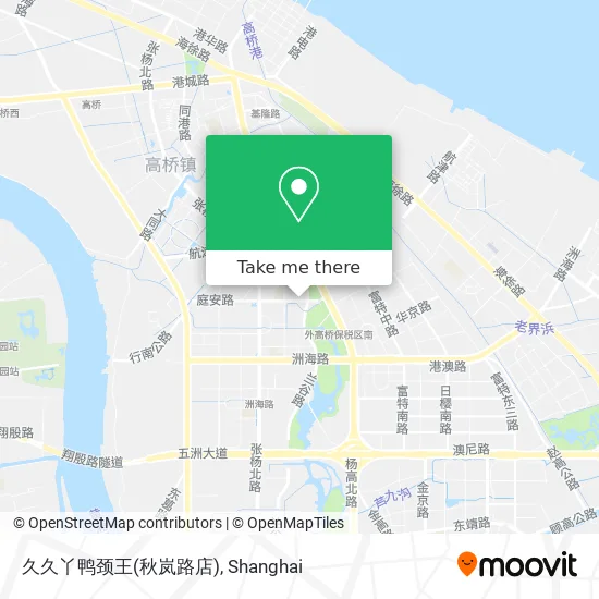 久久丫鸭颈王(秋岚路店) map