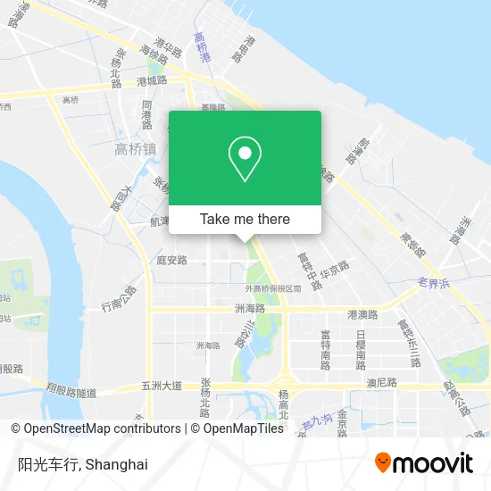 阳光车行 map